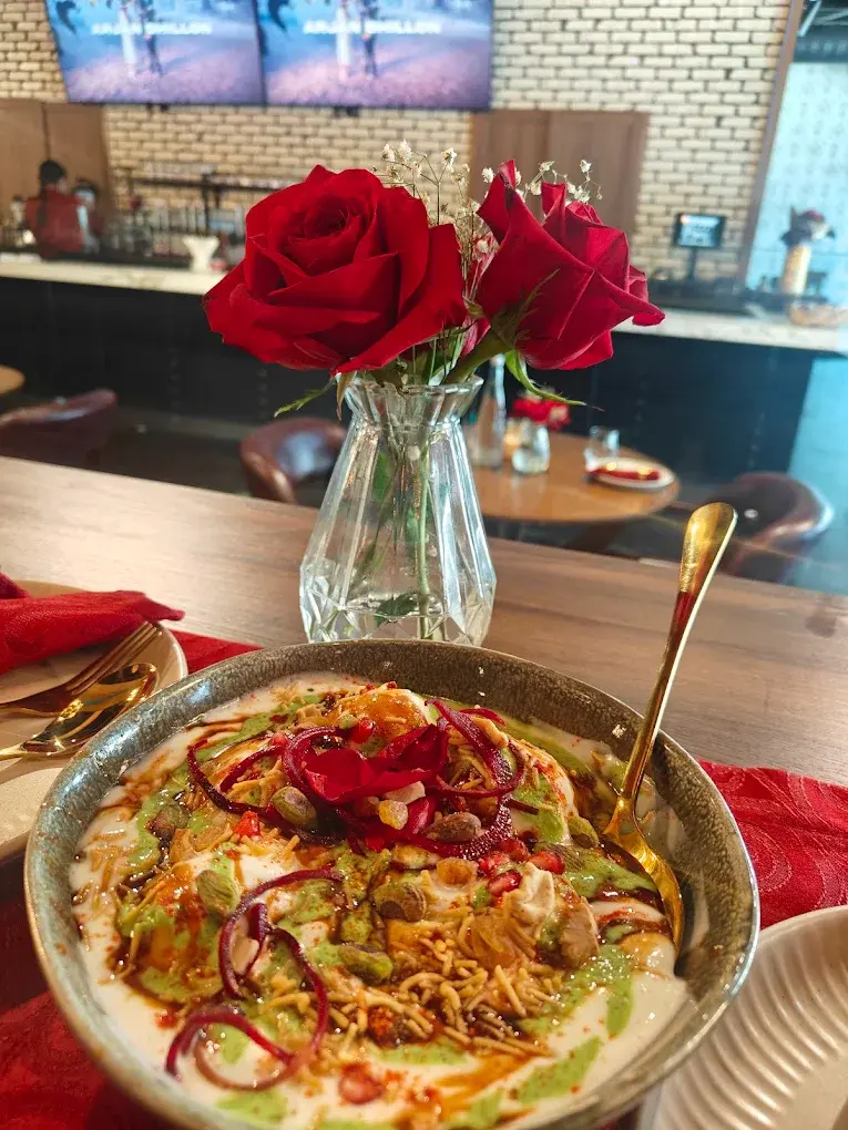 Honey Chili Cauliflower Indo-Chinese specialty at The Virsa Mahal Edmonton